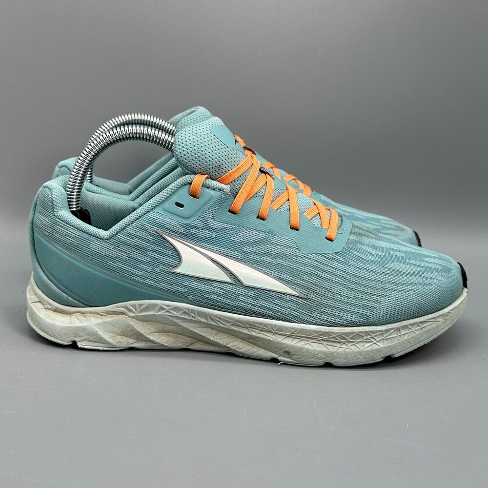Altra Rivera 2 Womens 8.5 Blue Athletic Shoes Lace Up Low Top Round Toe Sneakers